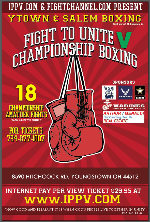 Fight Channel's Fight To Unite Championship Boxing V event main image