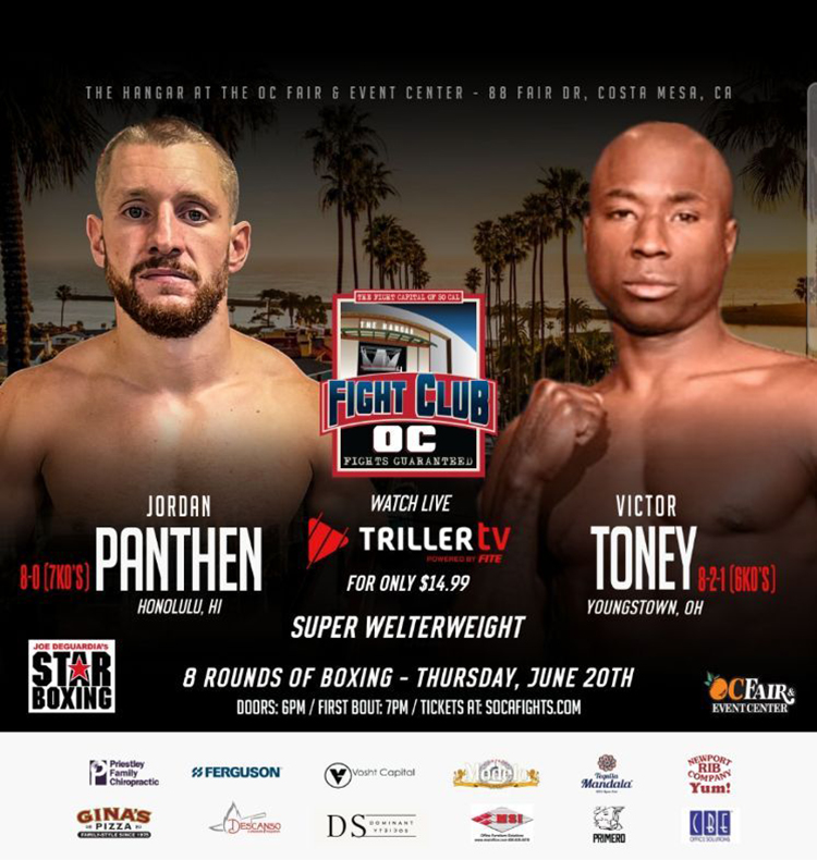 OC Fair and Event Center - Panthen vs Toney event main image