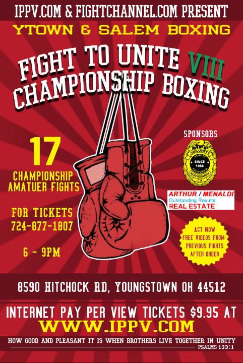 Fight to Unite VIII Championship Boxing event main image