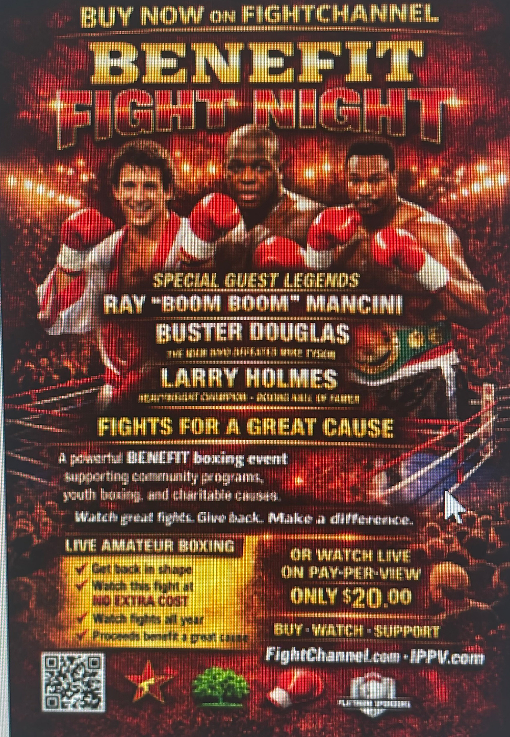 Benefit Fight Night event main image
